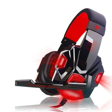 Gaming Headphones Wired Gamer Headset Stereo Sound