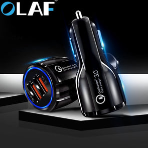 Olaf Car USB Charger Quick Charge 3.0 2.0