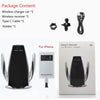 10W Qi Car Wireless Charger For iPhone XS X 8