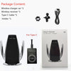 10W Qi Car Wireless Charger For iPhone XS X 8